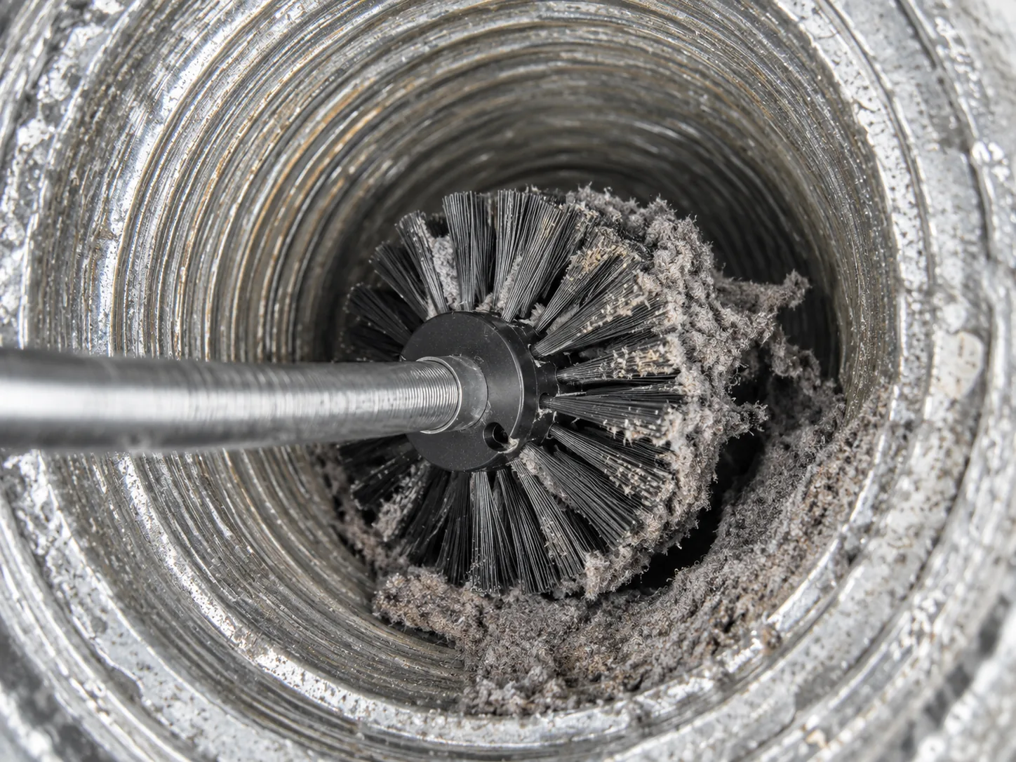 Dryer Vent Lint Removal